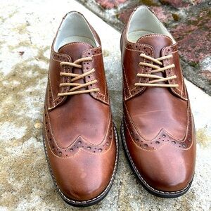 LAST CHANCE Sandro Moscoloni leather oxfords handmade in Brazil